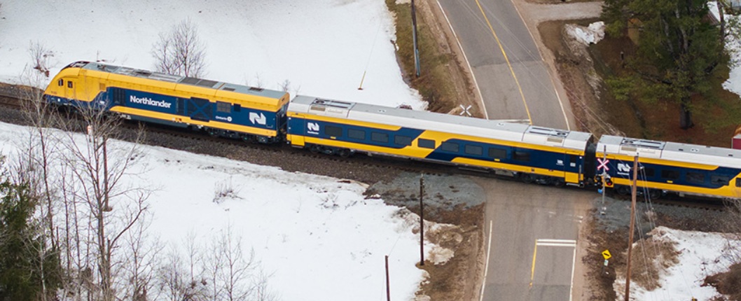 The Ontario Northlander in service